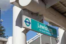 Lewisham DLR station Greenwich 5 mins Lewisham ational Rail London Bridge 9 mins anary Wharf 14 mins Bank 24 mins