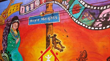 LOCATION OVERVIEW LOCAL DESCRIPTION Boyle Heights is a charming, historic, and walkable working-class neighborhood of almost 100,000 residents just a few miles east of Downtown Los Angeles.