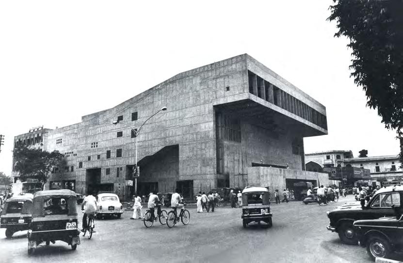 Premabhai Hall 1976 A good theatre...is the extension of the most active and creative part of a city. It is a place where all artists meet and recreate a new image of life.