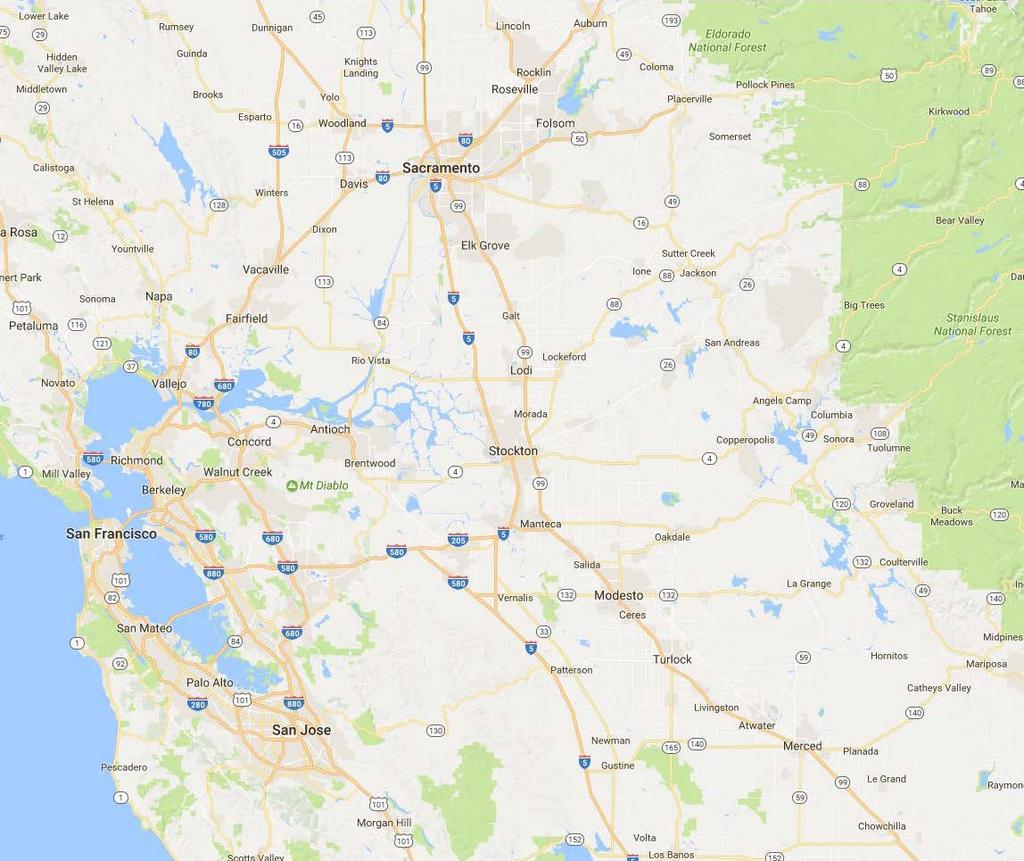 ABOUT THE AREA General Overview Antioch (population 110,542) is a city in Contra Costa County, California in the East Bay region of the affluent San Francisco Bay Area.