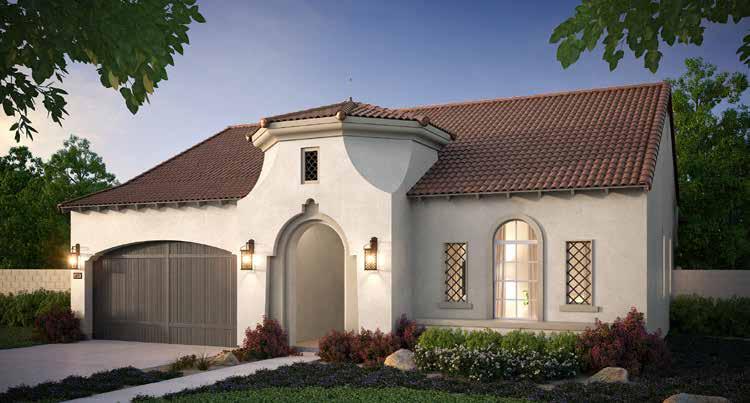 ELEVATION 1A - SPANISH COLONIAL ELEVATION 1C - CAPE COD All home and community information (including, but not limited to prices, availability, incentives, floor plans, site plans, features,