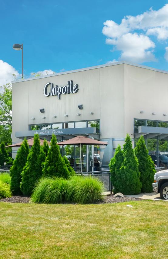 EXECUTIVE SUMMARY Investment Highlights Absolute NNN Ground Lease Lease features a corporate guarantee from Chipotle Mexican Grill, Inc.