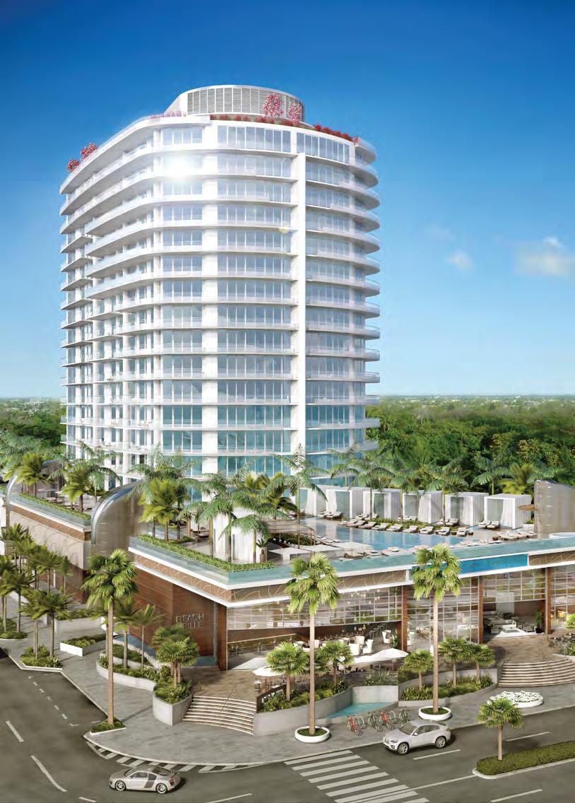 ARTIST CONCEPTUAL RENDERING. DEVELOPER MAY CHANGE WITHOUT NOTICE. FORT LAUDERDALE BEACH WH ER E MINIMAL MEETS MAXIMAL AND F UNCTION G R EETS F OR M.