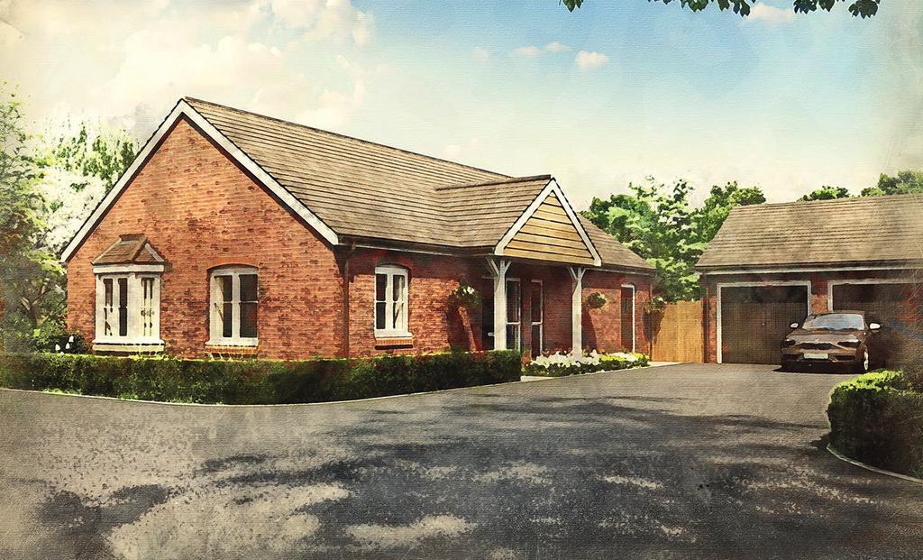 THE POPPY 23, 24, 32, 33 & 37 STYLE A thoughtfully designed three bedroom detached bungalow with garage, having a superb