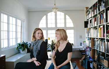 COLAB DESIGN STUDIO The Interior Designers Anna Drummond and Trish Turner founders of CoLAB Design Studio. Before CoLAB the pair were senior designers at the award winning global firm Woods Bagot.