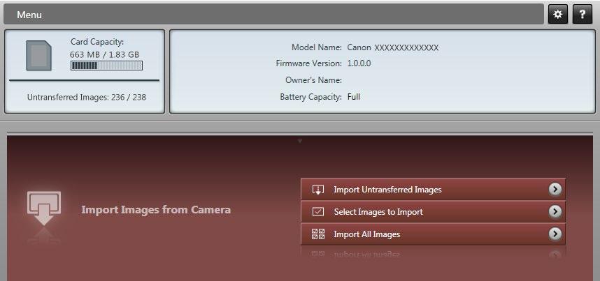 Кіріспе Негізгі жұмыстар Кеңейтілген жұмыстар Қосымша Windows XP Көрсетілген экранда «Canon CameraWindow» тармағын таңдап, «OK» түймесін басыңыз.