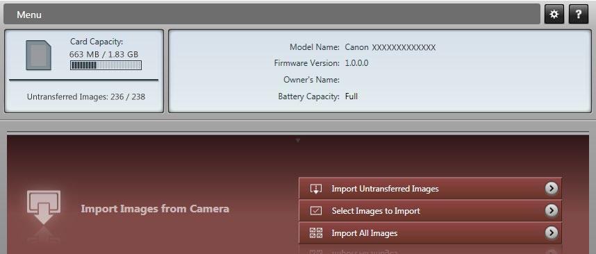 Кіріспе Негізгі жұмыстар Кеңейтілген жұмыстар Қосымша Windows XP Көрсетілген экранда «Canon CameraWindow» тармағын таңдап, «OK» түймесін басыңыз.