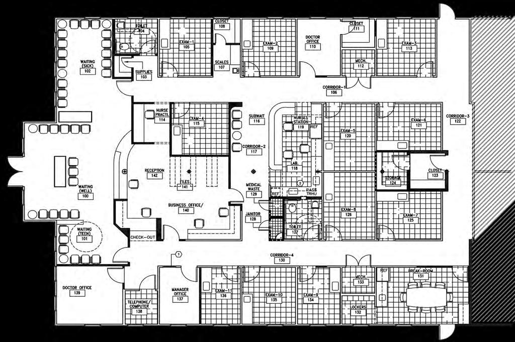 Floor Plan - Suite 101 +/- 5,000 sq ft Floor plan is not drawn to scale and is to be used for illustration purposes only.