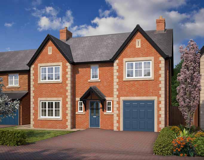 The Mayfair The Balmoral 5 Bedroom Detached with Integral Large Garage Approximate square footage: 1,905 sq