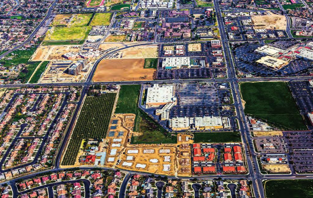 Hanford Mall, The Home Depot and the new Kings County Courthouse Strategic Location in the Heart of South San