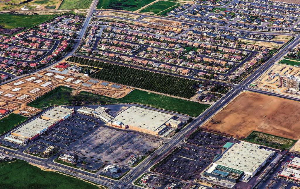 4.15± acre Auction Property has strategic location near retail centers and the new Kings