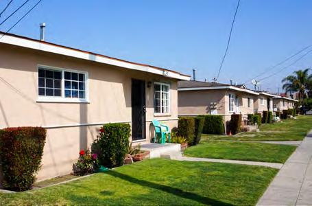 SALES COMPARABLES 1 6317-6333 Flora Avenue, Bell, CA 90201 Status: Active List Price: $9,450,000 Year Built: 1956 Units: 40 Price/Unit $236,250 Approx. Net Rentable SF 35,970 Price/NRSF: $262.