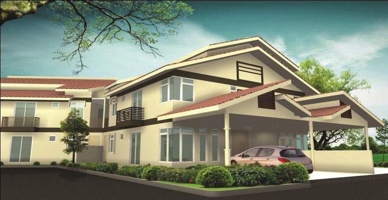 64 sq @ HONEYCOMB TYPE CERANA, C1 : 2-STOREY CLUSTER 6 HOUSE PRICE FROM