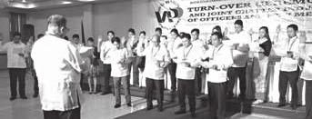 Around AREAA Area A2-a Turn-Over Ceremonies The United Architects of the Philippines District A2a Turn-over Ceremonies and Joint Chapter Induction of Officers and New Members was held on August 9,