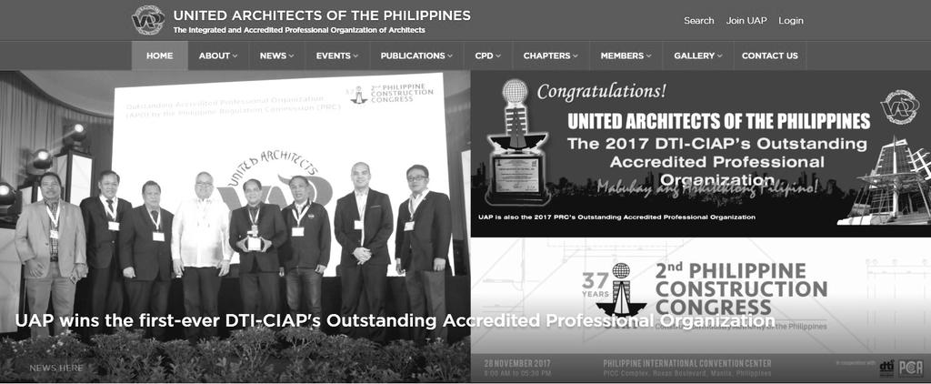 I am truly honored, that the DTI-CIAP conferred the first time this award to our Organization recognizing our significant contributions to the Philippine Construction Industry and in nation building