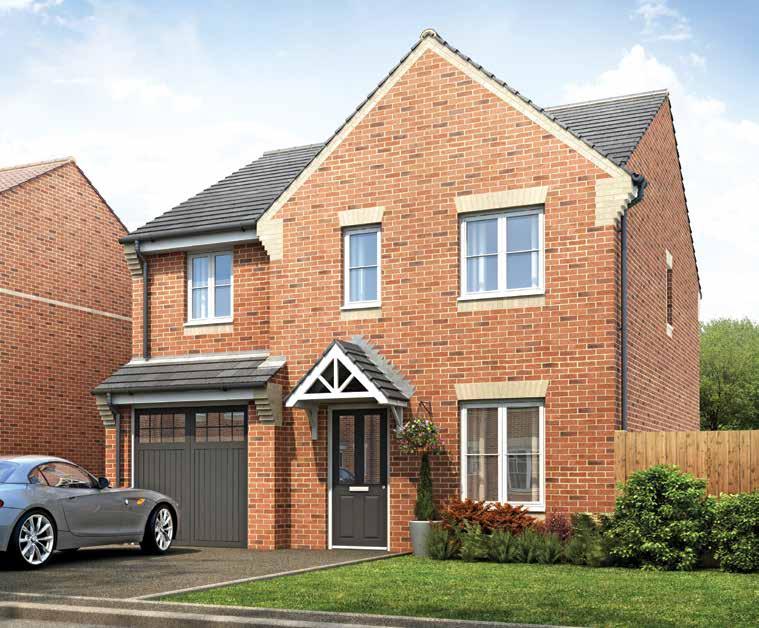 Kingfishers The Bradenham 4 bedroom detached home The Bradenham is a 4 bedroom house with integral garage which offers plenty of space for growing families.