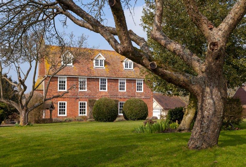 Ripple Manor Thurnham, Maidstone, Kent ME14 3LX A fine looking period house with ancillary cottage and good outbuildings set in delightful gardens and with a land holding of 35 acres Maidstone 5.