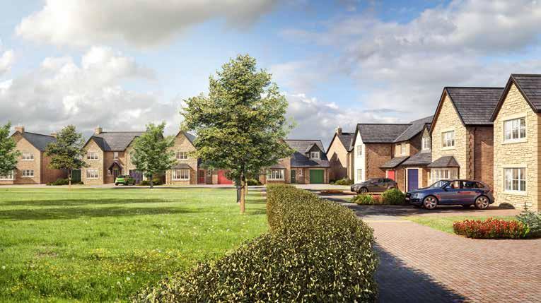 Cairns Chase offers a wide range of property types including 2, 3 and 4 bedroom houses in a stylish mix of detached, semi detached and link layouts plus three bungalow designs.
