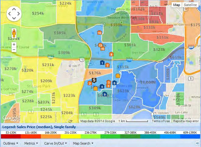 Local Market Trends Collateral Underwriter s Market Trend and Heat Map functionality provides users detailed insight into local market trends.