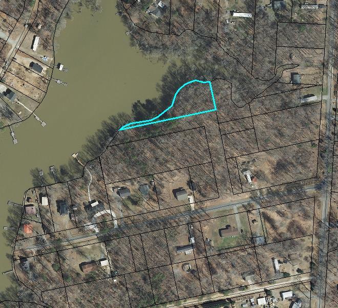 Waterfront lot off  Off Riverview Lane.