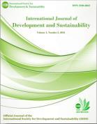 Internatonal Journal of Development and Sustanablty ISSN: 2186-8662 www.sdsnet.