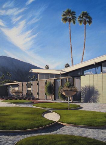 I m grateful for this book. Valley of the Sun house, Rancho Mirage, c. 1957. Image: West-Prinzmetal Architectural Archives, Palm Desert Twin Palms landscape, 2011.