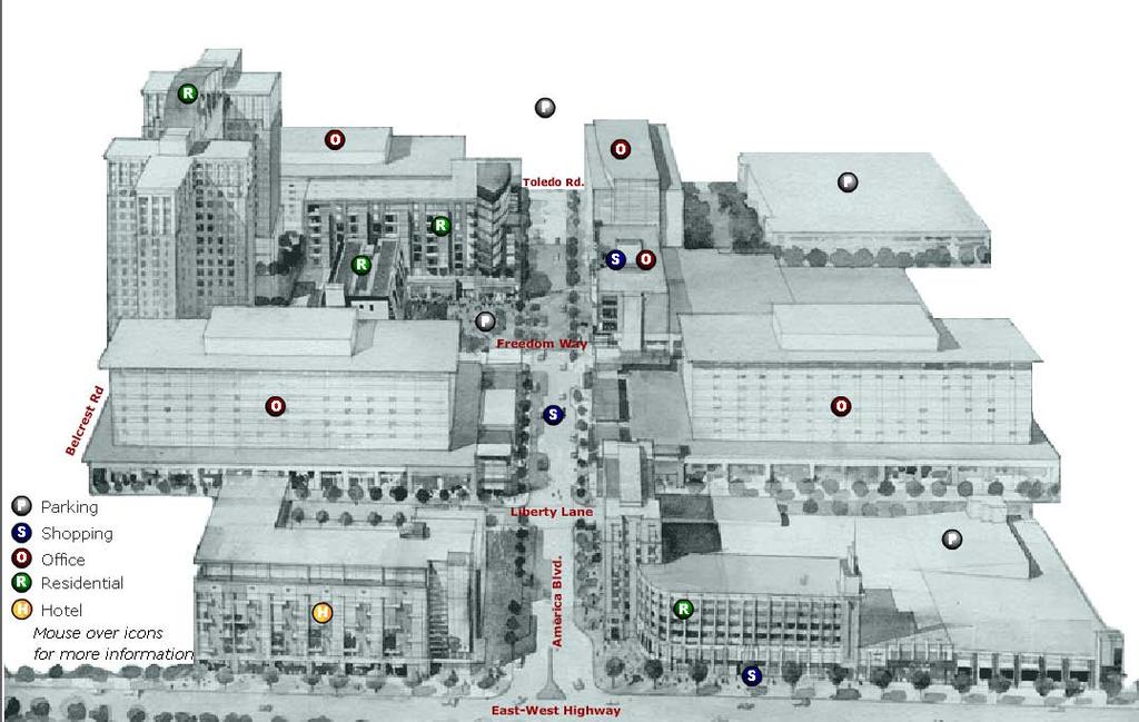 Number 8 Page 17 Image: Plan for University Town Center.