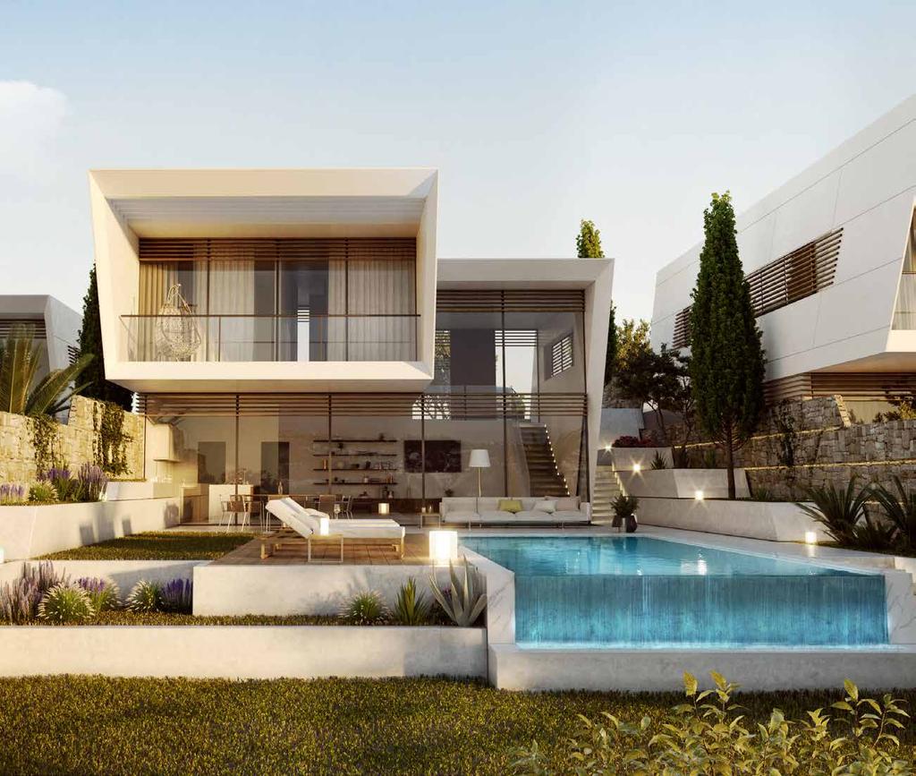 MAJOR BENEFITS UNIQUE DESIGN FROM ONE OF LONDON S LEADING ARCHITECTS 12 MODERN SPACIOUS VILLAS WITHIN 5