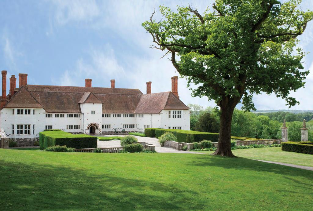 Built at the turn of the century, Marshcourt is one of architect Edwin Lutyens s most notable English country