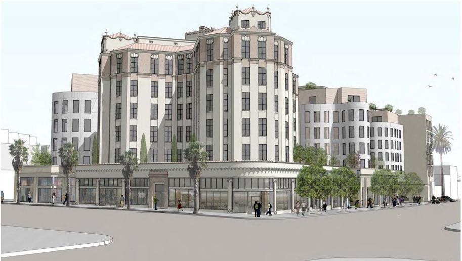 710 Wilshire 265-room Hotel Project 19,000 SF Retail Preservation of existing landmark