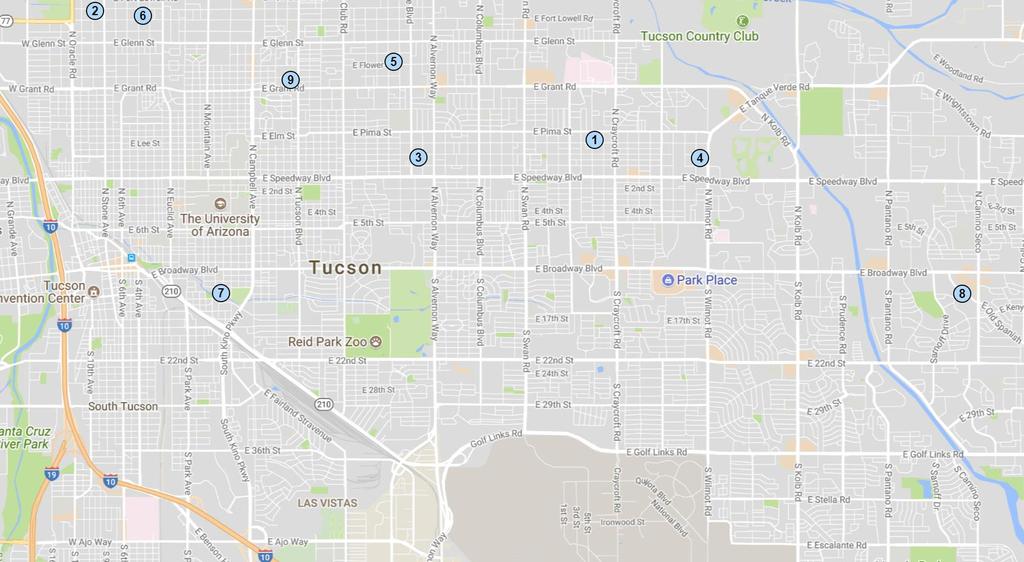 Sales Comps Maps MULTI-FAMILY 1 5 4 S 2 3 Location and Property Description Desert Terrace is a two story, wood frame, 24 unit, garden style apartment building located in the heart of North Central