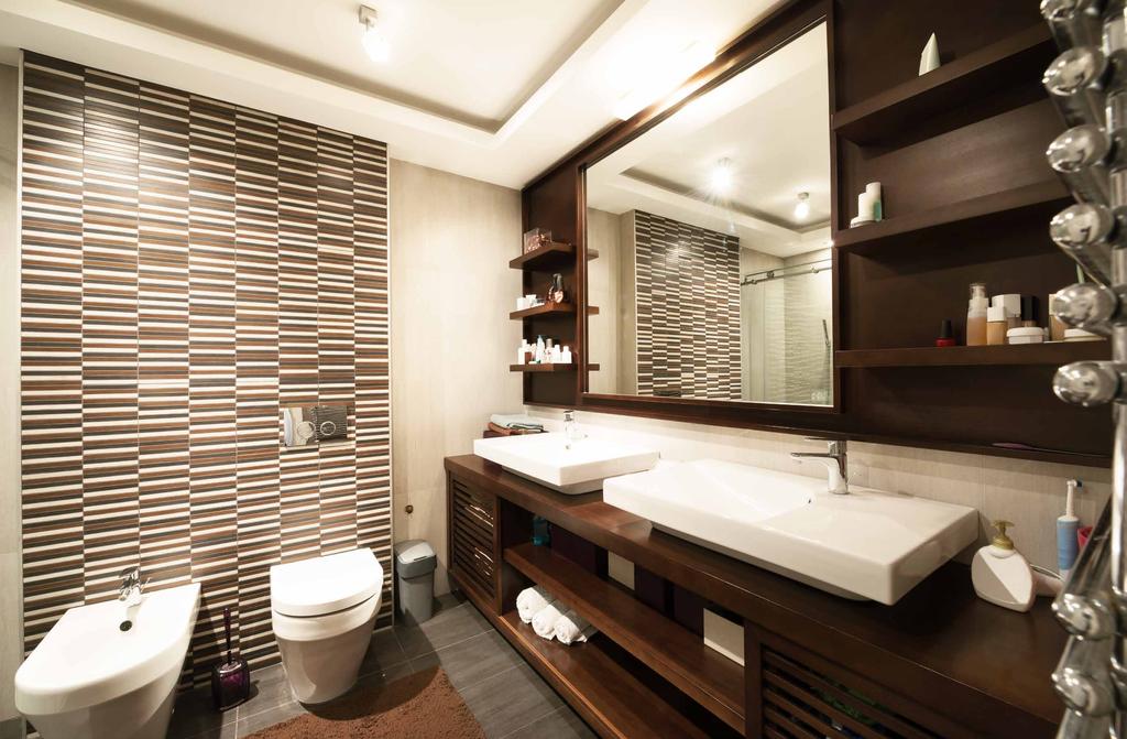 Spacious Bathroom Luxury extends to the bathrooms at Royal Park as the residents enjoy high standard equipment in their