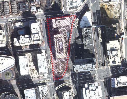 Page 6 General Land Use Plan Designation: High Office-Apartment-Hotel and within the Rosslyn Coordinated Redevelopment District (GLUP Note 15) and are zoned C-O Commercial Office Building, Hotel and