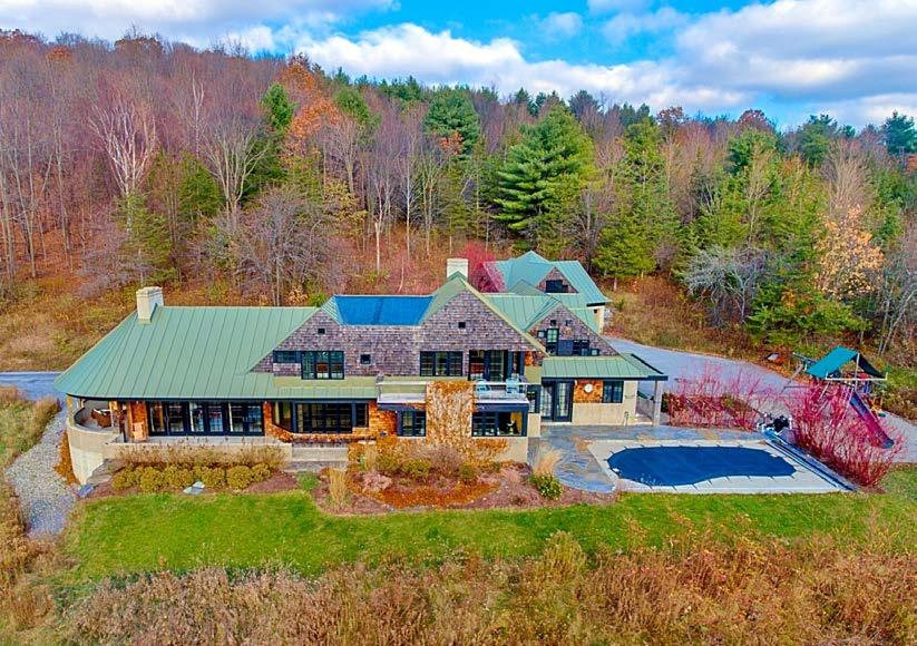 A striking Contemporary with European Flair with lake & mountain views in Charlotte.