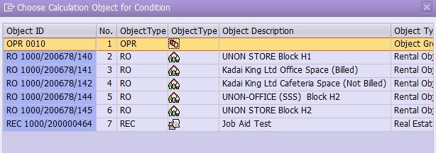 6. Assign the object group to the condition 7.