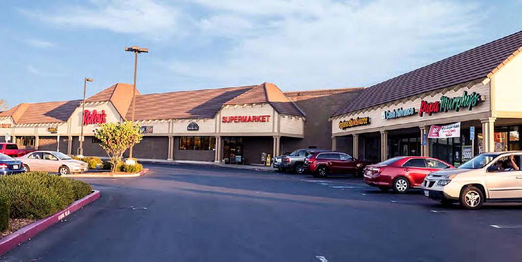 Investment Highlights THE OFFERING is a fully occupied dominant grocery anchored shopping center located in northern California.