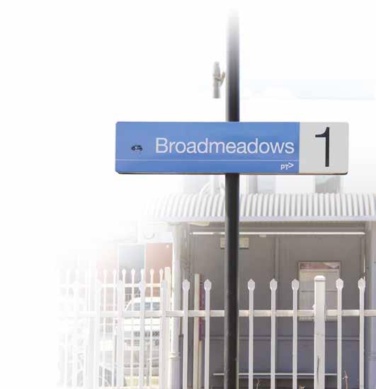 Executive Summary RESHAPING BROADMEADOWS Greater Broadmeadows is located at the gateway to the northern growth corridor of Melbourne, 15km and a 30 minute train ride from Melbourne s CBD.