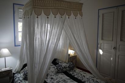 conditioned rooms with double bed,