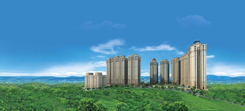 HIRANANDANI FORTUNE CITY THE TRANSFORMATION OF PANVEL Hiranandani Fortune City, Panvel, is a 600-acre integrated and self-sufficient township nestled in the lap of nature.