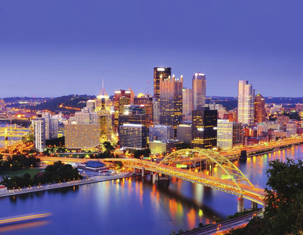 Pittsburgh ranks # 1 on The Economist s list of Most Livable Cities. BIGGER. BRIGHTER.