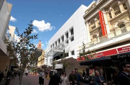 Office space over 3 levels and 2 levels of Retail to replace defunct Cinema strategically located opposite David Jones Department
