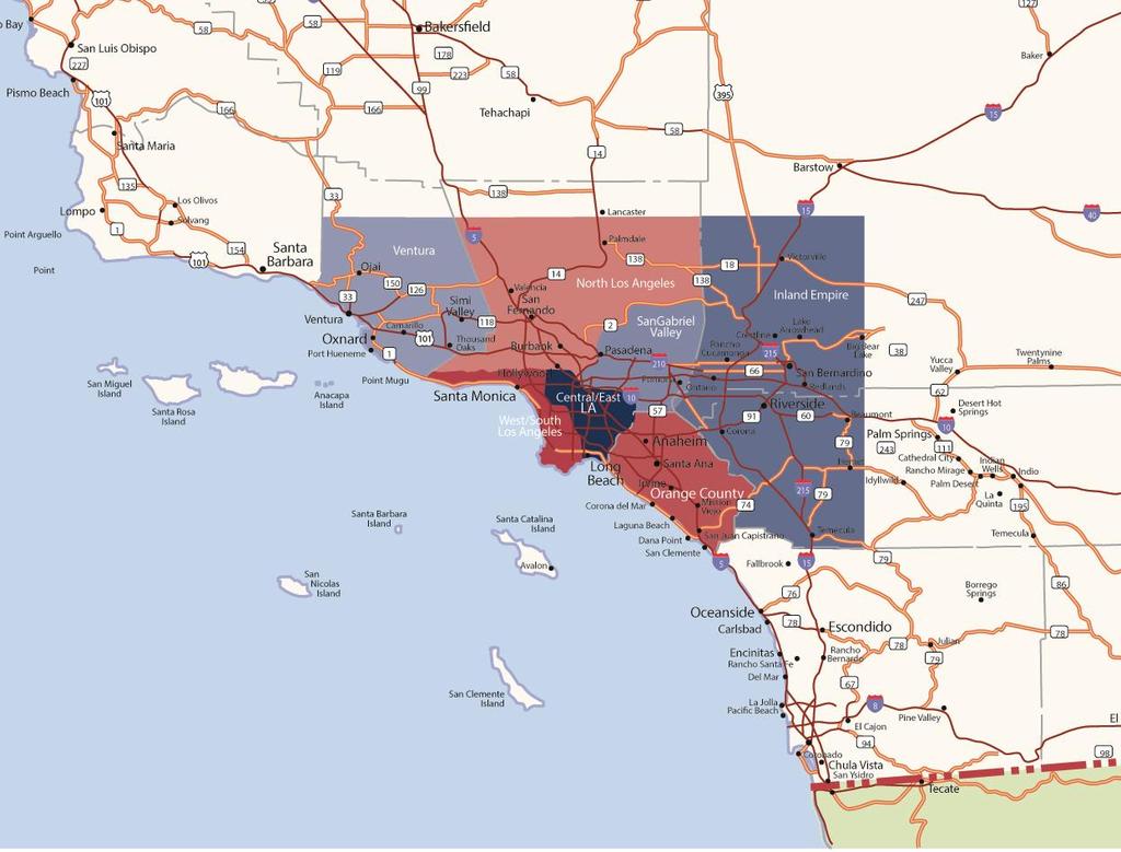 VENTURA COUNTY INDUSTRIAL FOURTH QUARTER 217 MARKET REPORT OVERVIEW SOUTHERN CALIFORNIA MARKET MAP METHODOLOGY & TERMINOLOGY Methodology Industrial and flex (R & D) buildings that are 5, square feet
