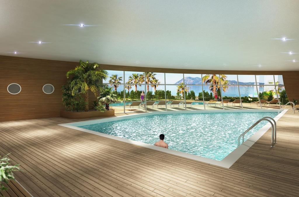 Luxury facilities Indoor swimming pool Outdoor swimming pool Sauna Jacuzzi