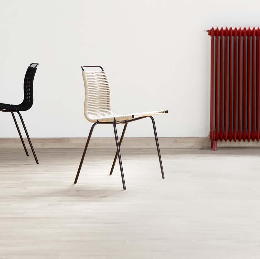 pk1 poul kjærholm 1955 The PK1 chair is available in either stainless, chrome-plated or black powder-coated steel and natural or black flag halyard.