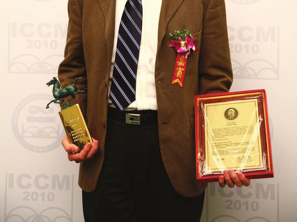 She also serves as the director of the National Center for Theoretic Sciences in The 2010 ICCM Chern Prize Awardee, Wen-Ching Winnie Li The 2010 ICCM Chern Prize Awardee, Conan Nai-Chung Leung ture