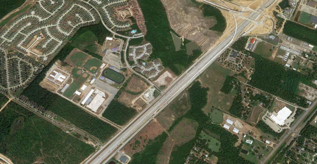 Crossing Aerial View ELEMENTARY NEW CANEY MIDDLE