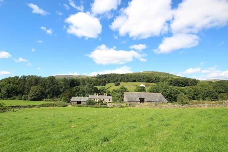KEY FEATURES A fine and substantial Cumberland period farmhouse. Character features include stone flagged floors, exposed beams, wood panelled walls, studded doors and old fireplaces.