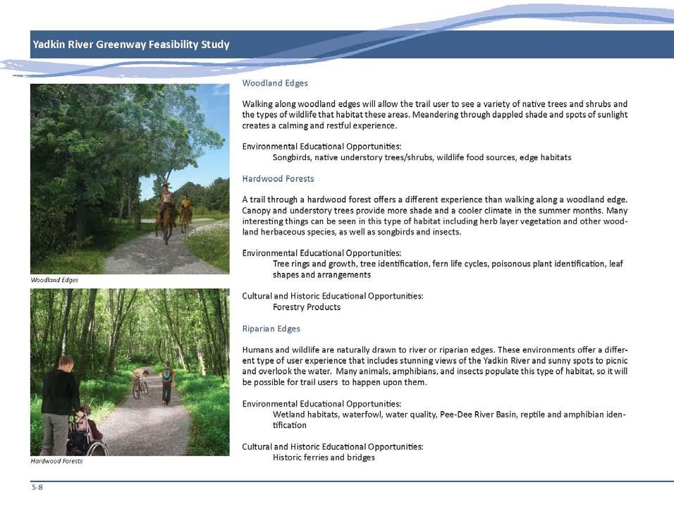 Analysis and Planning Project Name: Yadkin River Greenway Feasibility Study Firm Name: