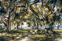 ~Dean Saunders Above: Third in a series of The Saunders Collection: Natural Lands of Florida by artist Thomas Brooks Forever appreciating the now too rare natural Florida landscape, Dean Saunders