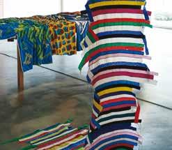 Contemporary artists and designers created a collection of global stories in their textiles.
